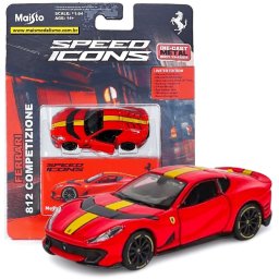 Macheta auto Maisto Ferrari 812 Competizione Speed Icons, scara 1:64