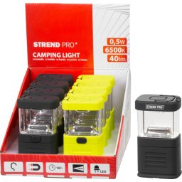 Lampa camping LED Strend Pro CL565, 11 LED, 40 lm, cu carlig
