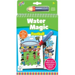 Carte de colorat cu apa reutilizabila Fotbal pentru copii 3+