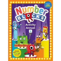 Cartea Numberblocks cu activitati matematice si jocuri educative, 3 ani+