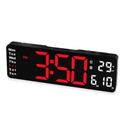 UB Ceas de perete / masa electronic RD A324 de 32cm afisaj rosu