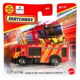 Matchbox: mașinuță - Scania XT Camion de Pompieri