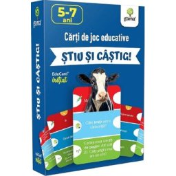 Stiu si castig! Carti de joc educative