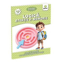 Logica, atentie si memorie 5-6 ani. Activitati de invatare. Jocuri si exercitii cu notiunile invatate la gradinita