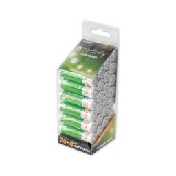 Techly Baterii alcaline 1.5V AA LR6 24 bucăți