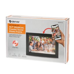 Rama foto digitala Denver Frameo PFF-1024 black 25,4cm (10,1 ) 16GB