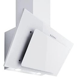 Hota Hota, 60 cm, 400 m³/h, 3 Trepte, Filtru Aluminiu, Iluminare LED, 65 dB, Alb