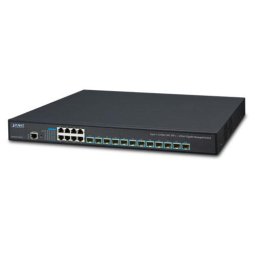 Switch PLANET XGS-6350-12X8TR network switch Managed L3 Gigabit Ethernet (10/100/1000) 1U Black