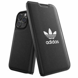 Husa Adidas OR Booklet Case BASIC iPhone 14 Pro 6.1" black/black white 50182