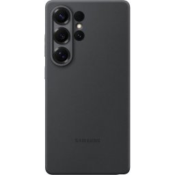 Capac protectie spate Silicone Case Galaxy S25 Ultra Negru