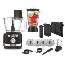 Procesor Alimentar, ZFP9000B, 2000 W, 3 L, Negru