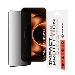 Husa Folie pentru Xiaomi 17 Ultra 111D Privacy Full Glue - Black