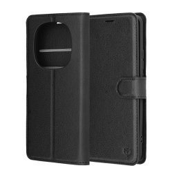Husa Husa pentru Xiaomi Redmi Note 15 5G / Note 15 4G / Poco M8 5G - Techsuit Leather Folio - Black