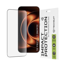 Folie pentru Xiaomi 17 Ultra - Techsuit 111D Full Cover / Full Glue Glass - Black