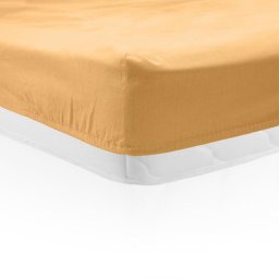 CEARCEAF PAT CU ELASTIC 180X200 CM GALBE