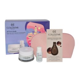 Zestaw Collistar Attivi Puri Collagen Balm Cream + Salicylic Acid Lotion 15ml + Self Tanning Drops Sample + Cosmetics Bag
