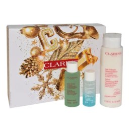 Zestaw Clarins Velvet Cleansing Milk 200ml + Instant Eye Make-Up Remover 30ml + Purifying Toning Lotion 50ml