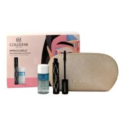 Zestaw Collistar Mascara Impeccable Ultra Black Mascara + Bi-Phase Make-Up Remover Solution 35 ml + Pouch