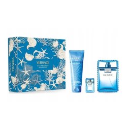 Set Versace Eau Fraiche, EDT 100 ml + gel de duș 150 ml + EDT 5 ml