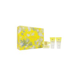 Set Versace Yellow Diamond, EDT 50 ml + gel de duș 50 ml + loțiune corp 50 ml