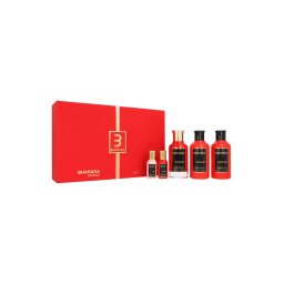Set Bharara Scarlet Collection, EDP 100 ml + gel duș + loțiune corp + 2 mini parfumuri