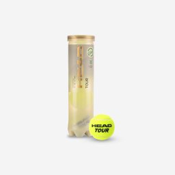 Set 4 Mingi Polivalente Tenis Tour Galben