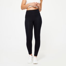 Colanți fitness talie înaltă Negru Damă