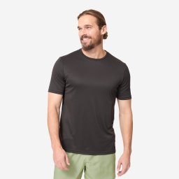 Tricou anti-UV UPF50+, UV>95% Negru Bărbați