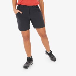 Pantalon scurt Drumeție la munte MH500 Negru Damă