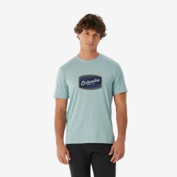 Tricou Columbia Drumeție Bej Bărbați