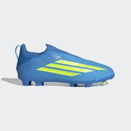 Încălțăminte adidas F50 League fără șireturi FG/MG Albastru Copii