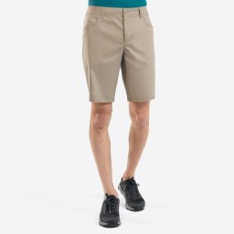 Pantalon scurt Drumeţie NH100 Bej Bărbaţi