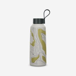 Bidon inox 100 1L cu capac cu filet Drumeție Verde