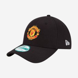 Șapcă de fotbal Manchester United FC negru Adulți