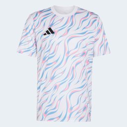 Tricou adidas Practise 26 Alb-Albastru Adulți