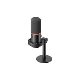 BOYA CastMic S60D XLR și USB RGB broadcast mikrofon desktop cu stativ BOYA CastMic S60D