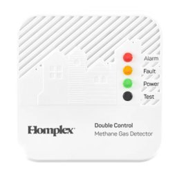 Detector de gaz metan cu fir si declansare dubla 12VDC/230VAC – Homplex HD100 PRO Double Control