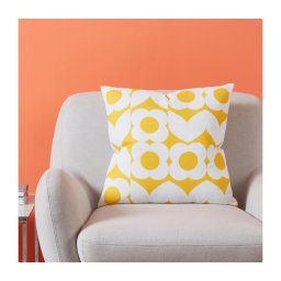 Eglo 420245 - Pernă decorativă TSUNAN 45x45 cm, galbenă