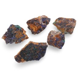 Azurit cristal natural brut din Maroc, 50-65g