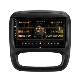 Navigatie Opel Vivaro Renault Trafic Fiat Talento (2014-2017), Android, B-Octacore 6GB RAM + 128GB ROM, 9 Inch - AD-BGB9006+AD-BGRKIT389