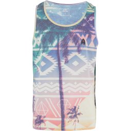 Just Rhyse Tricou 'William' albastru închis / verde / mov închis / portocaliu piersică