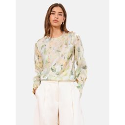 Lipsy Bluză bej deschis / albastru deschis / verde deschis / roz pastel