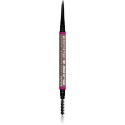 NYX Professional Makeup Blade & Shade creion pentru sprancene cu pensula culoare 03 Cool Ash Brown g