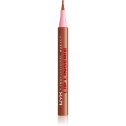 NYX Professional Makeup Lip Lingerie repara buzele pentru un efect de lunga durata culoare 02 Naughty Nude 1 ml