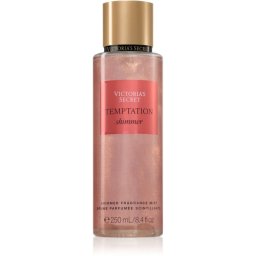 Victoria's Secret Temptation Shimmer spray pentru corp cu particule stralucitoare pentru femei 250 ml