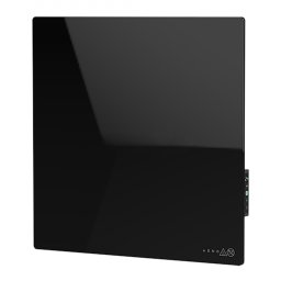 Convector electric de perete AENO AGH0012S, 500W, 12 m², LED, Wi-Fi, Senzori de inclinare si cadere, IP24, Negru