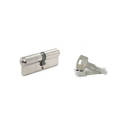 Butuc usa, profil european, 45 x 45 mm, 5 chei, nichelat, Dynamic