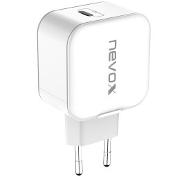 Incarcator de retea 1 X USB Type-C, 20W, Power Delivery, Alb
