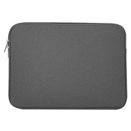 Husa laptop 15.6 inch rezistenta la stropire din neopren, Gri