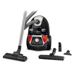 Aspirator cu sac 750W, capacitate 3L, filtru HEPA, tehnologie ciclonică, multi-suprafețe, negru